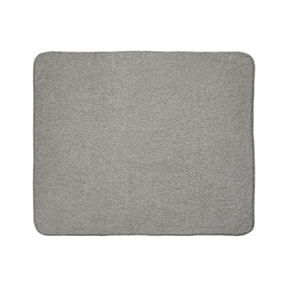 Valentine Heart Fleece Sherpa Blanket — Cozy Red Heart Throw for Romantic Gifts