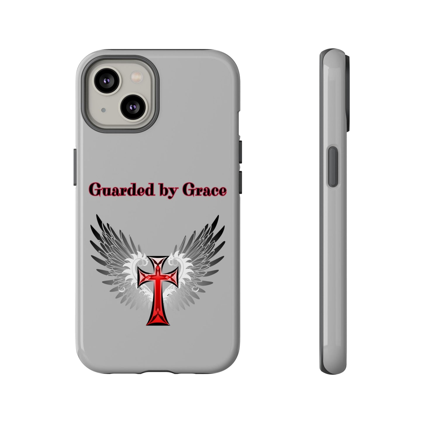 Cell Phone Case with Guardian Angel Design Tough Cases for Protection Spiritual Gifts Unique Accessories Personalized Tech