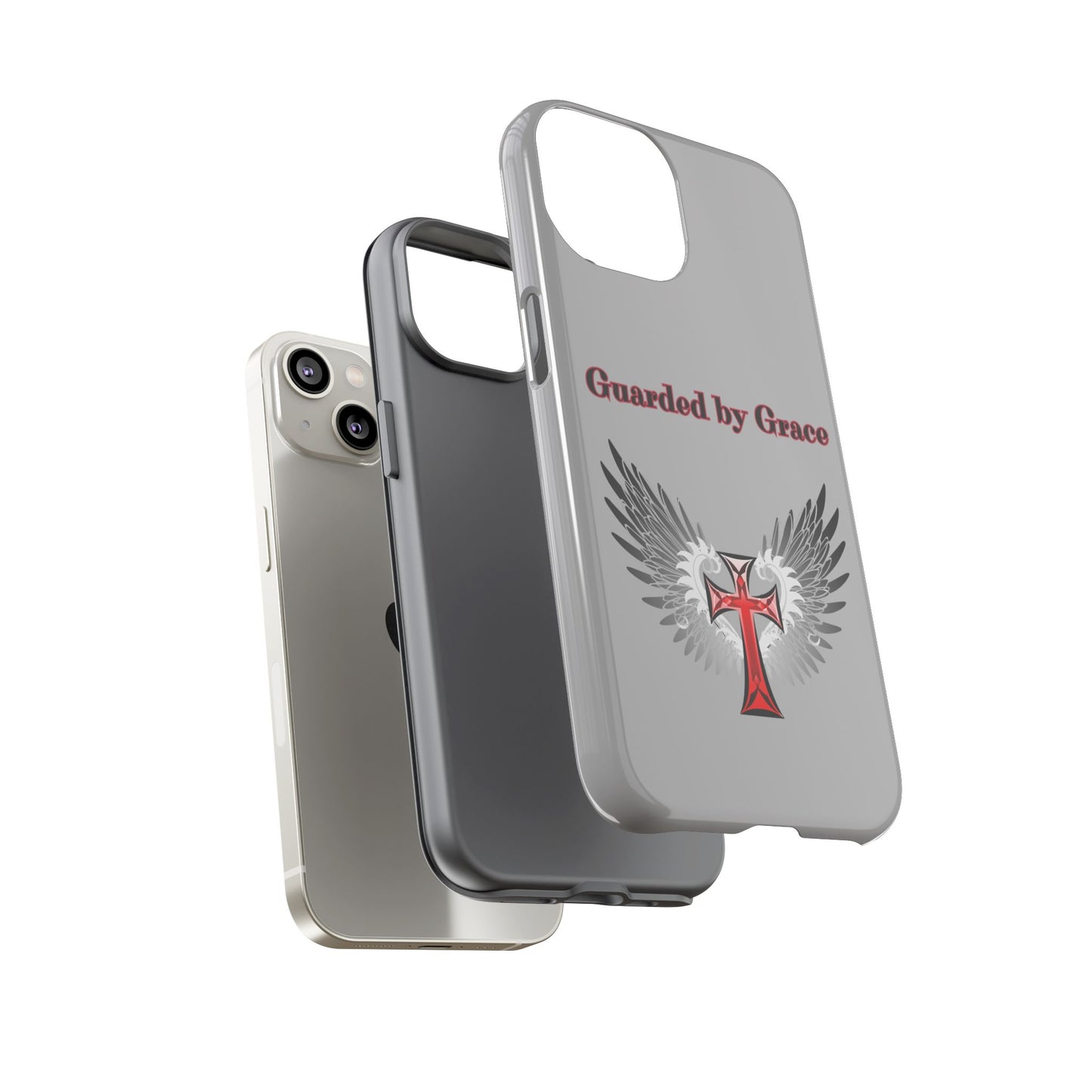 Cell Phone Case with Guardian Angel Design Tough Cases for Protection Spiritual Gifts Unique Accessories Personalized Tech