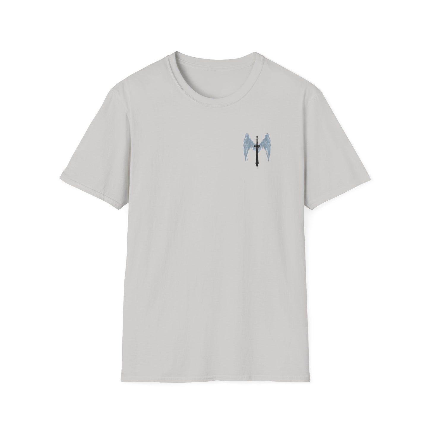 T-Shirt Unisex Softstyle T-Shirt with Inspirational Psalm Design Motivational Tee Christian Apparel Faith-Based Gift Casual Wear