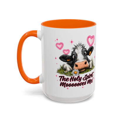 The Holy Spirit Moooves Me Coffee Mug