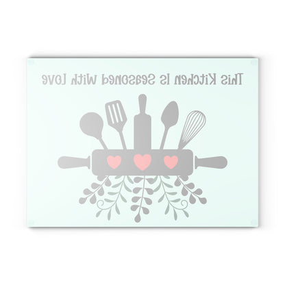 Farmhouse Kitchen Cutting Board Perfect for Home Chefs Housewarming Gifts Cooking Lovers Kitchen Decor Unique Gift Idea Charming cutting Board