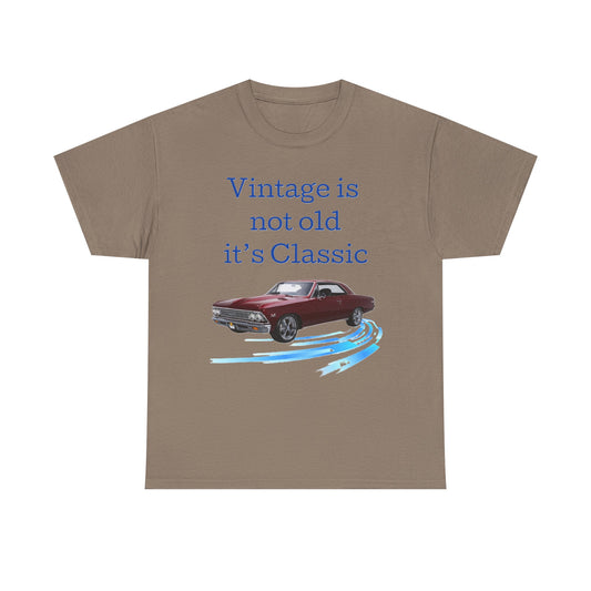 T-Shirt Vintage Classic Car Tee - Perfect for Car Enthusiasts Gift for Him/Her, Casual Wear, Everyday Style, Retro Vibe
