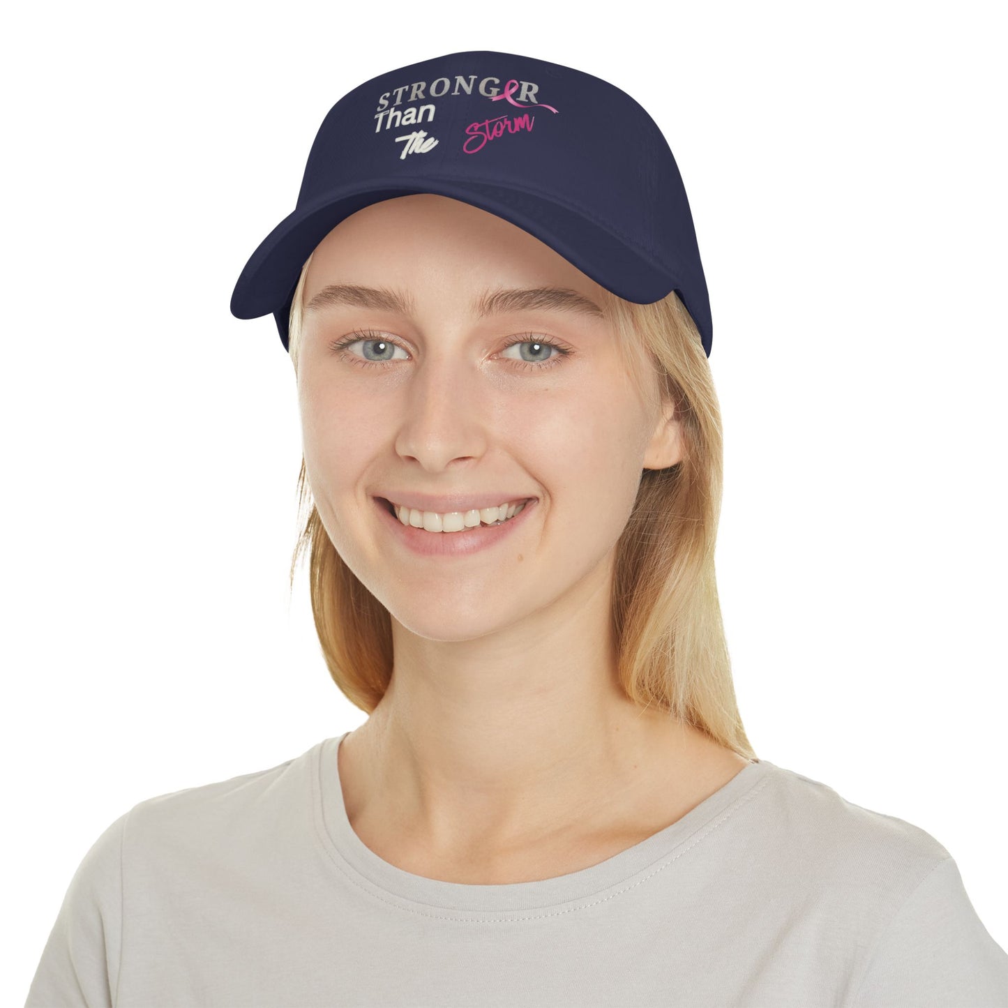 Baseball Cap Empowering Low Profile Pink Ribbon Gear Cancer Survivor Awareness Hat Supportive Gifts Everyday Fashion