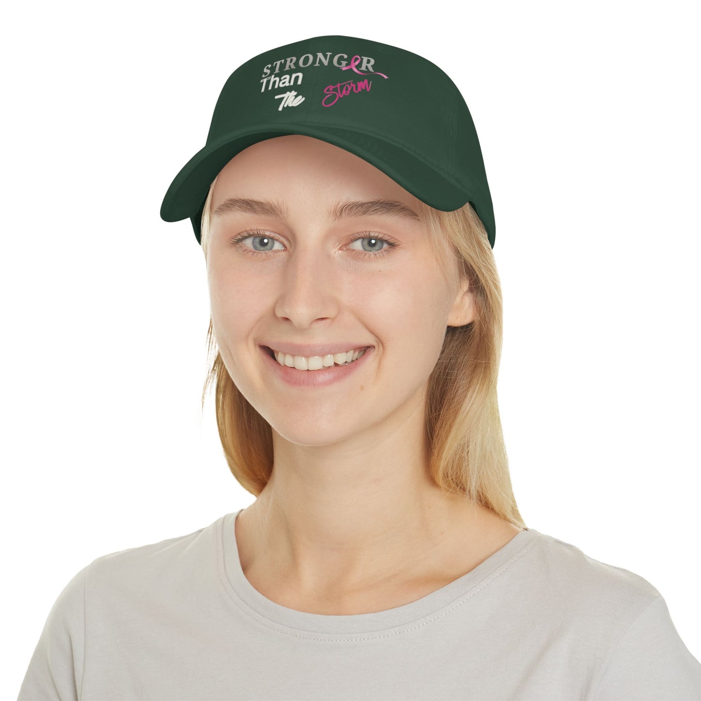 Baseball Cap Empowering Low Profile Pink Ribbon Gear Cancer Survivor Awareness Hat Supportive Gifts Everyday Fashion