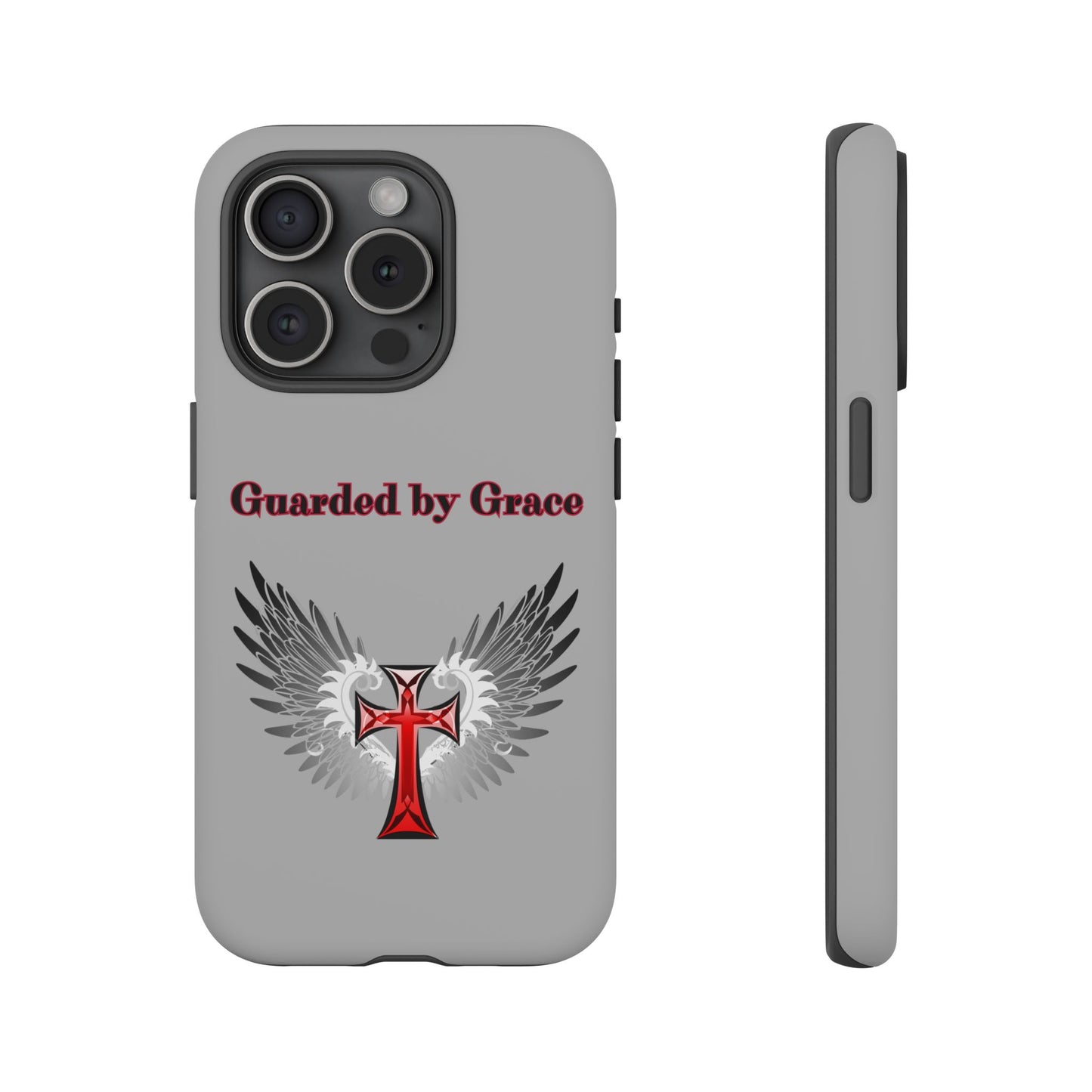 Cell Phone Case with Guardian Angel Design Tough Cases for Protection Spiritual Gifts Unique Accessories Personalized Tech