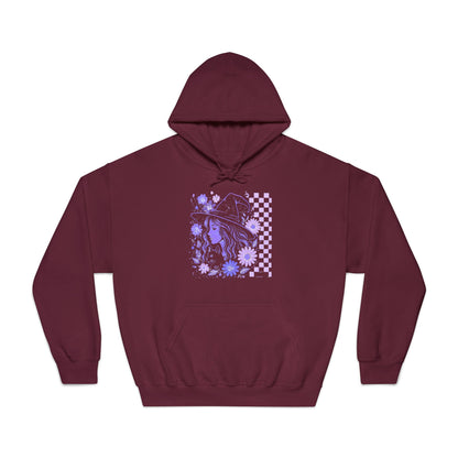 Sweatshirt Whimsical Floral Unisex Hooded Sweatshirt Casual Wear Streetwear Gift for Her Cozy Sweatshirt Spring Fashion Halloween