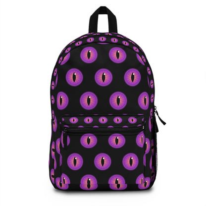 Backpack Mystical Eye Print Backpack Unique School Bag Trendy Travel Bag Gift for Students Halloween Accessory Diaper Bag