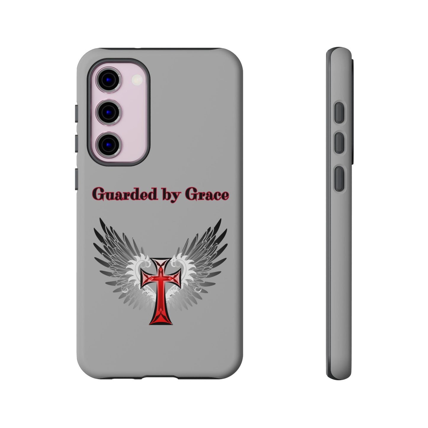 Cell Phone Case with Guardian Angel Design Tough Cases for Protection Spiritual Gifts Unique Accessories Personalized Tech