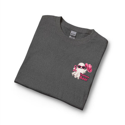Breast Cancer Awareness Long Sleeve — "In October We Wear Pink" Ghost Tee