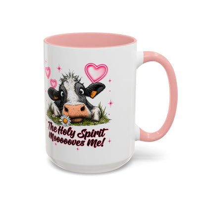 The Holy Spirit Moooves Me Coffee Mug