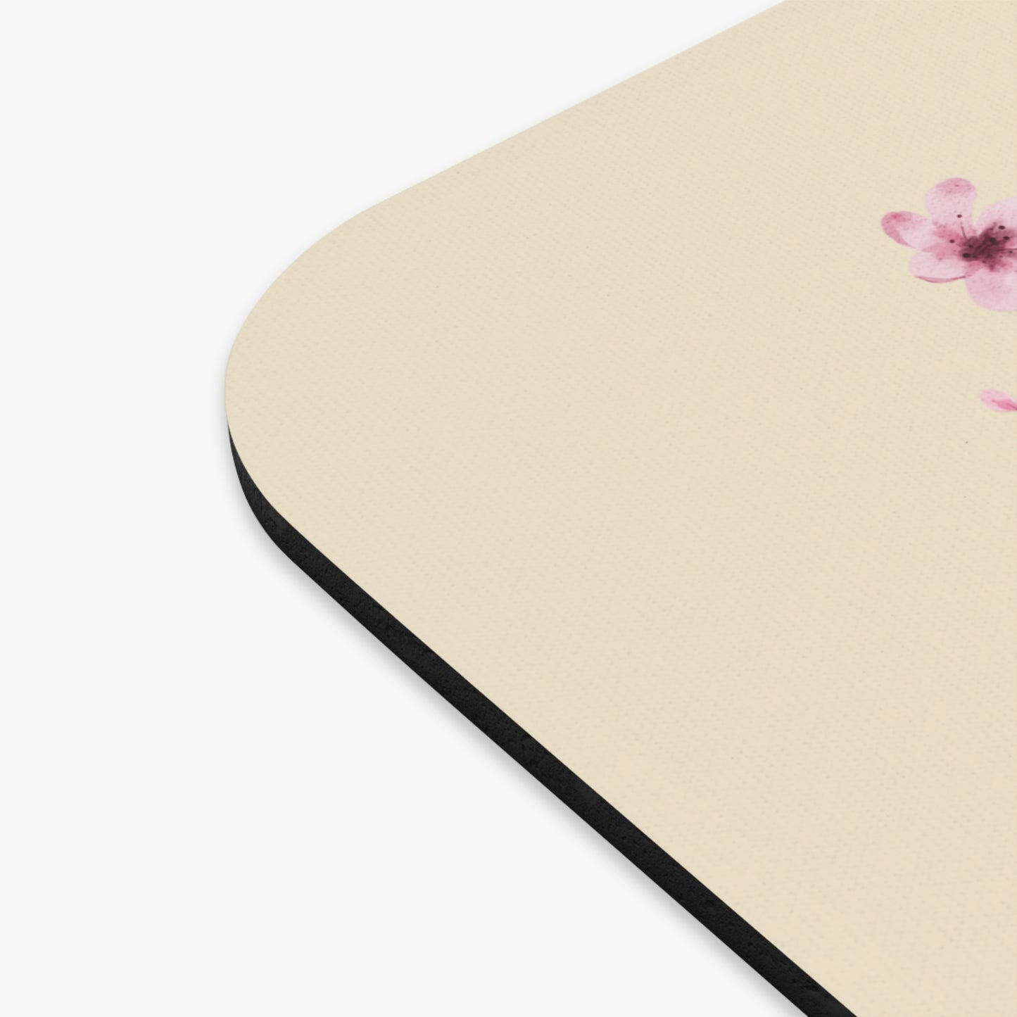 Proverbs 4:23 Floral Mouse Pad — "Above All Else, Guard Your Heart" Christian Desk Mat