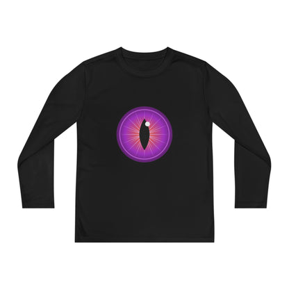 T-Shirt Youth Long Sleeve Monster-Inspired Tee Fun Shirt for Kids Perfect for Halloween Costume Wear Everyday Comfort Cool Graphic T