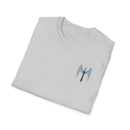 T-Shirt Unisex Softstyle T-Shirt with Inspirational Psalm Design Motivational Tee Christian Apparel Faith-Based Gift Casual Wear