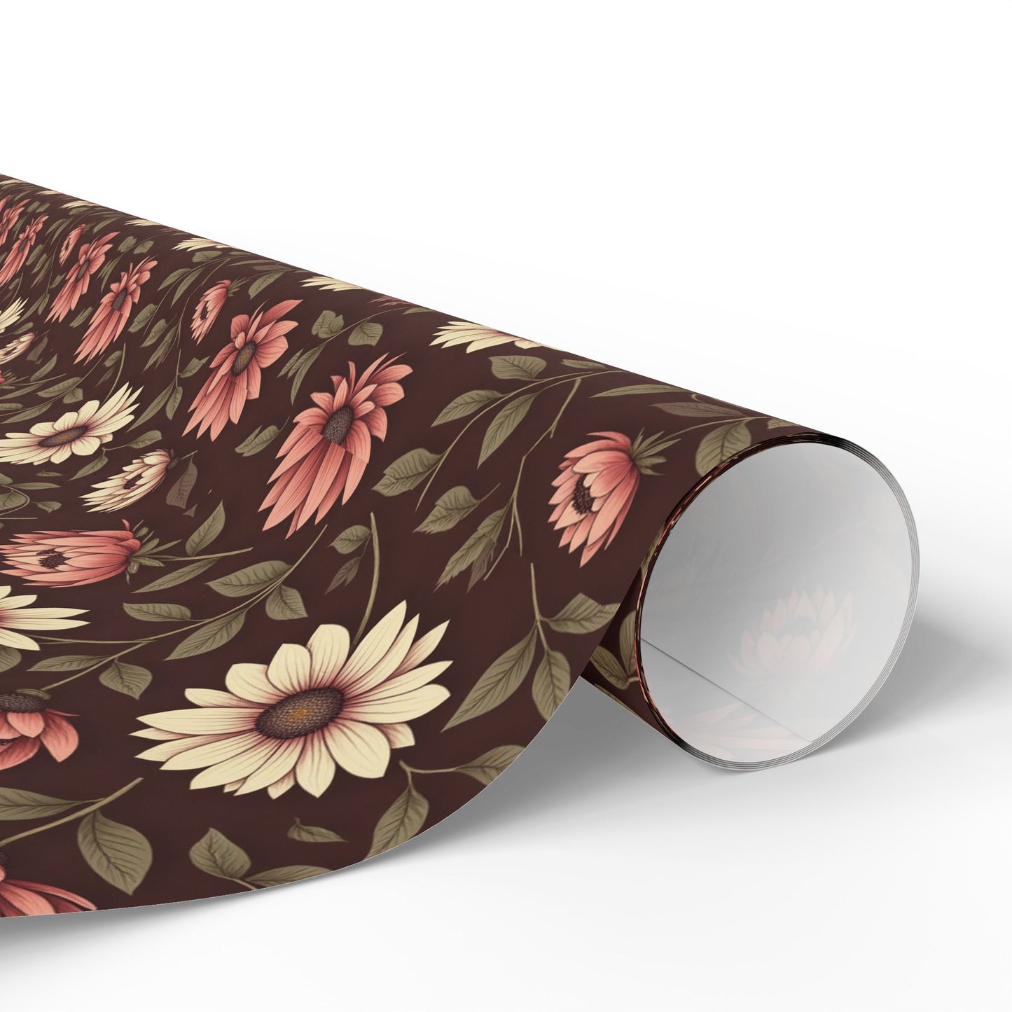 Floral Gift Wrap Paper, Rustic Wrapping Paper for Birthdays, Holidays & Special Occasions, Eco-Friendly Gift Packaging, Floral Design [...]