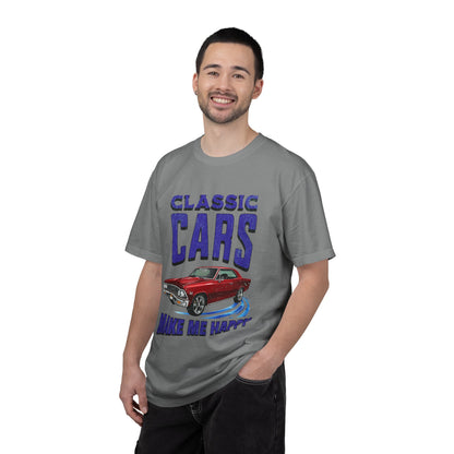 Classic Cars Make Me Happy T-Shirt
