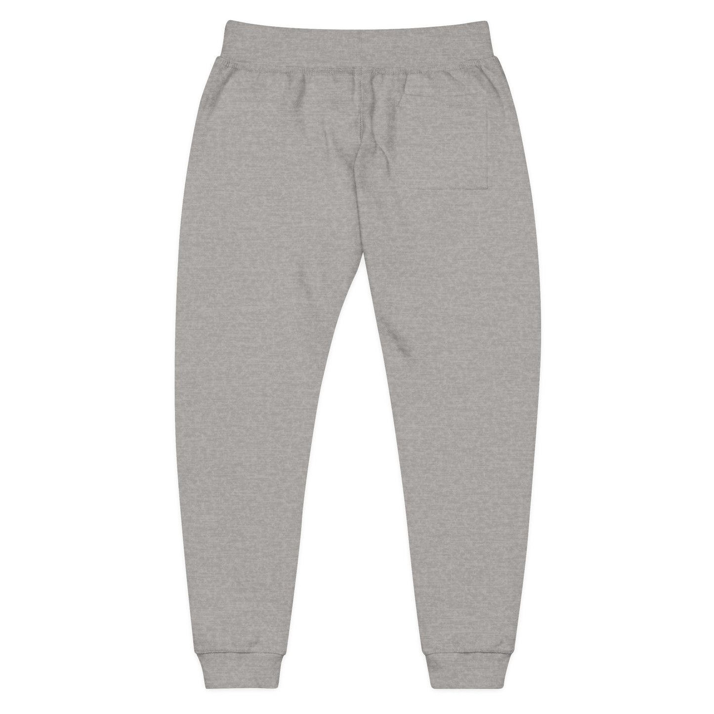 Embroidered Unisex Fleece Sweatpants - Cozy Comfort in Blush Pink