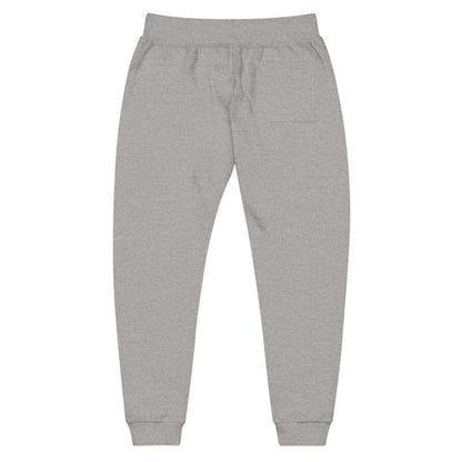 Embroidered Unisex Fleece Sweatpants - Cozy Comfort in Blush Pink