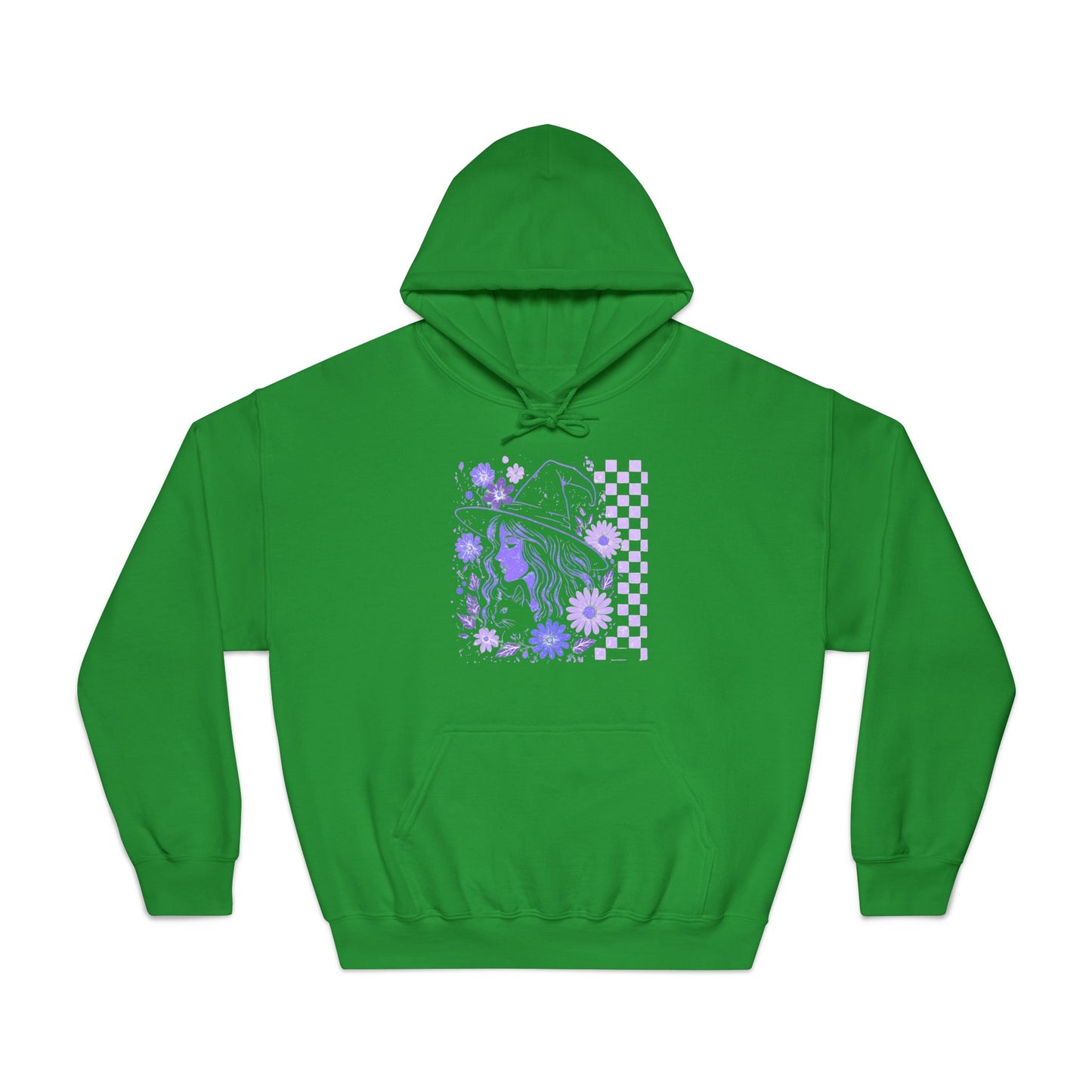 Sweatshirt Whimsical Floral Unisex Hooded Sweatshirt Casual Wear Streetwear Gift for Her Cozy Sweatshirt Spring Fashion Halloween