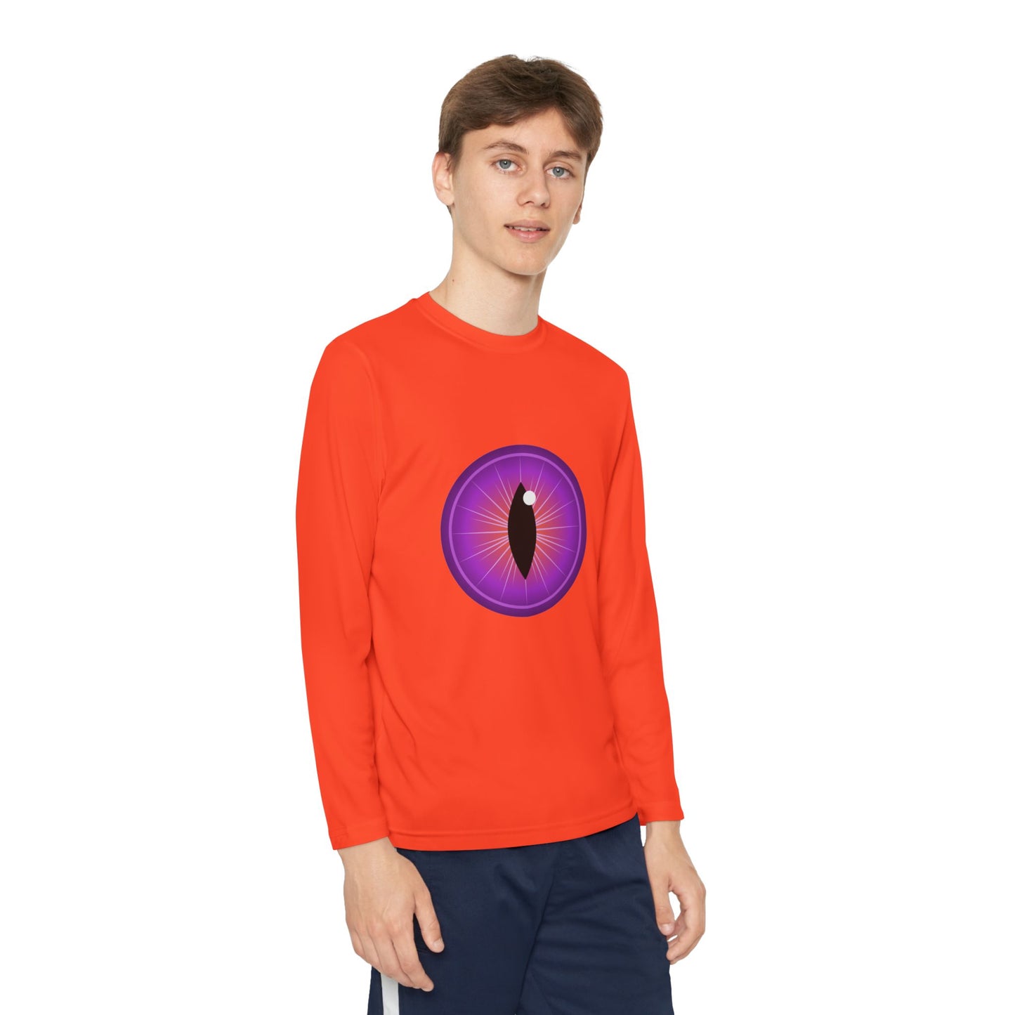 T-Shirt Youth Long Sleeve Monster-Inspired Tee Fun Shirt for Kids Perfect for Halloween Costume Wear Everyday Comfort Cool Graphic T