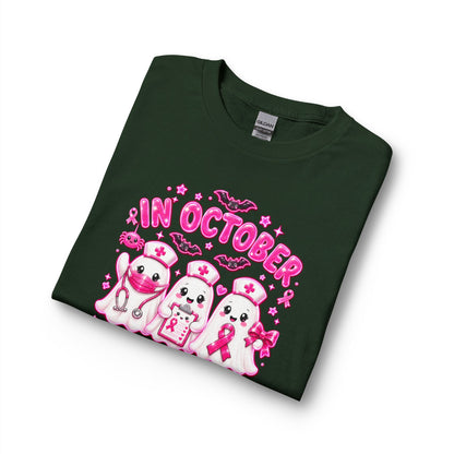 Long Sleeve Shirt — "In October We Wear Pink" Breast Cancer Awareness