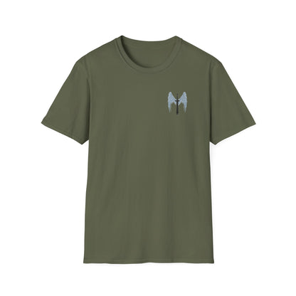 T-Shirt Unisex Softstyle T-Shirt with Inspirational Psalm Design Motivational Tee Christian Apparel Faith-Based Gift Casual Wear