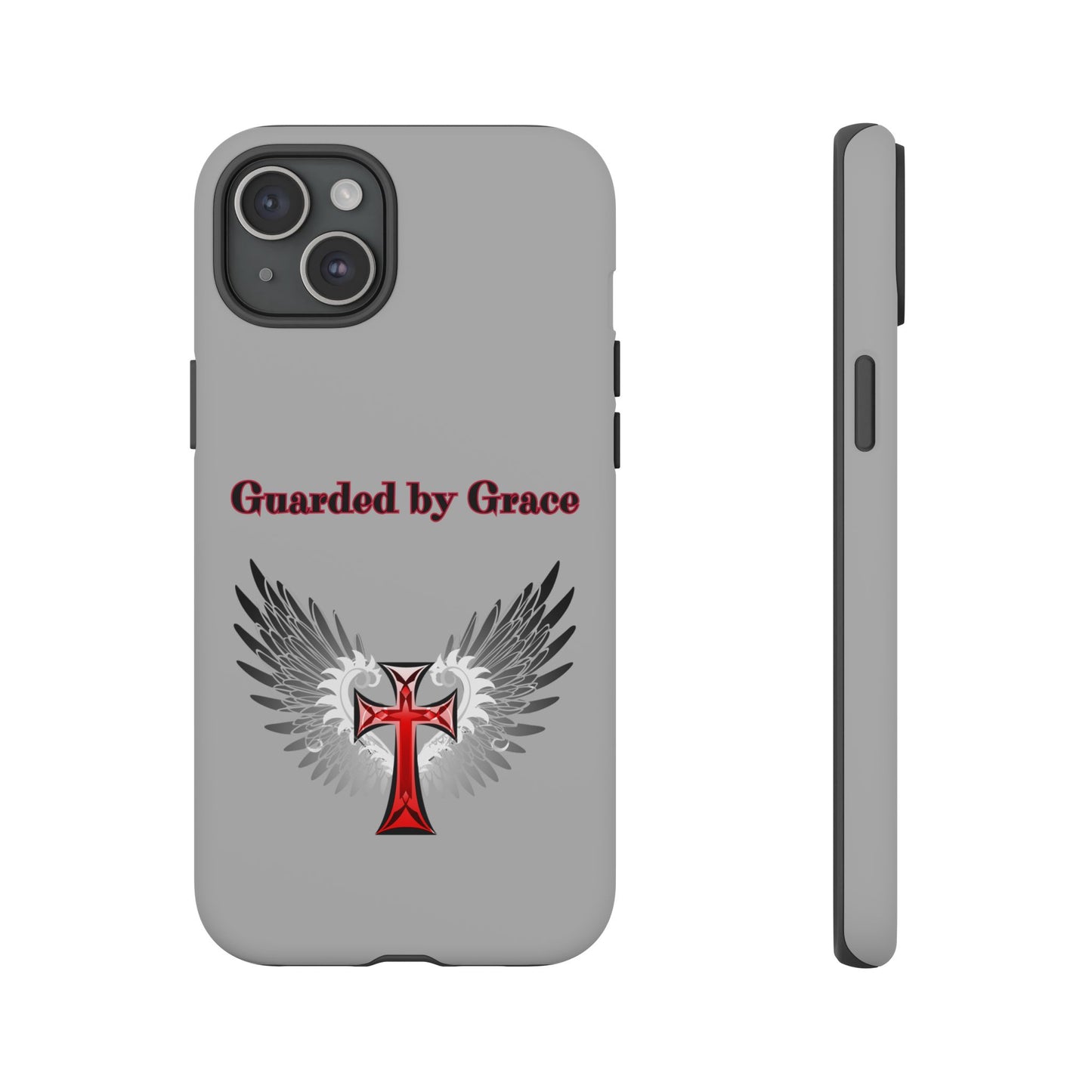 Cell Phone Case with Guardian Angel Design Tough Cases for Protection Spiritual Gifts Unique Accessories Personalized Tech
