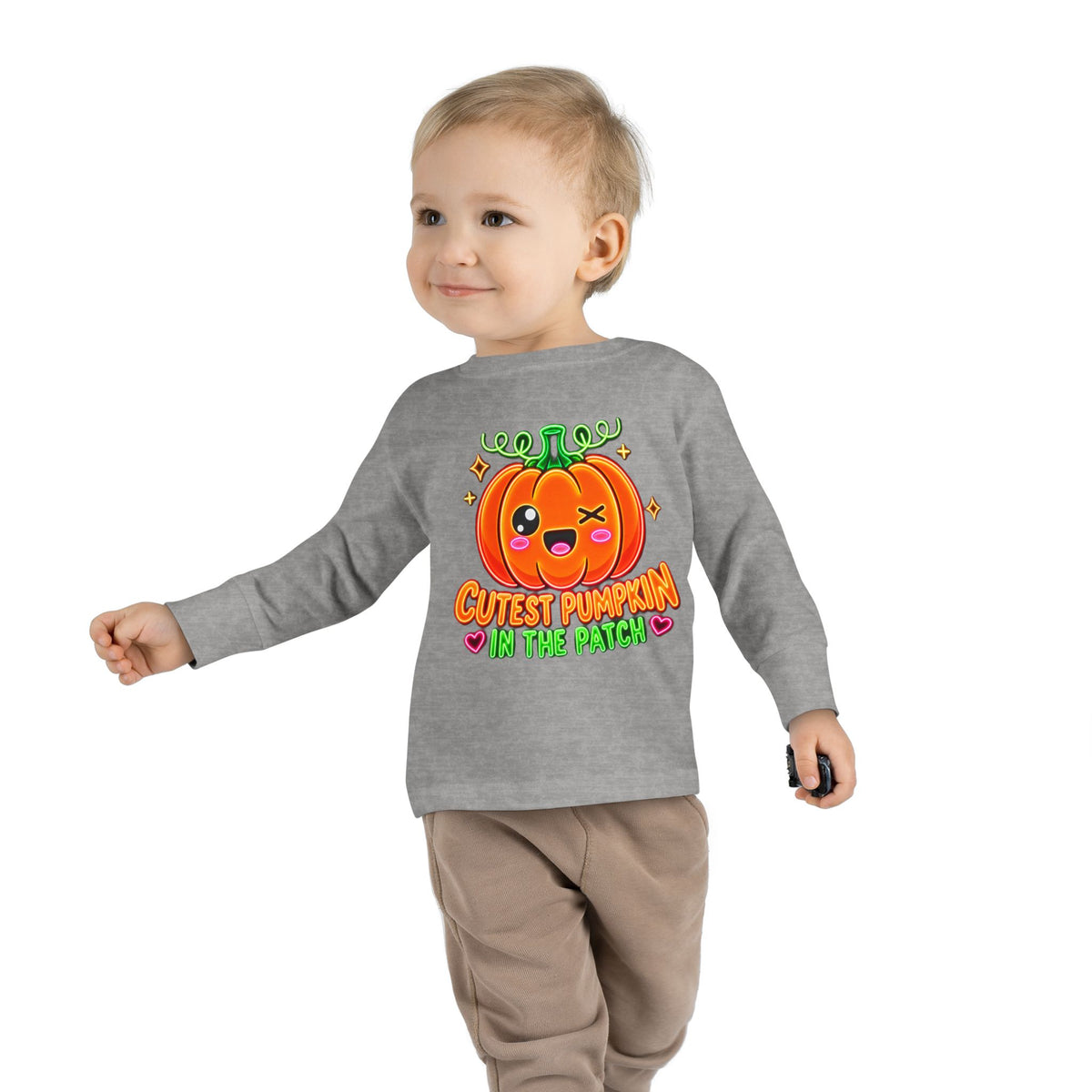 Cutest Pumpkin in the Patch Toddler Long Sleeve Tee