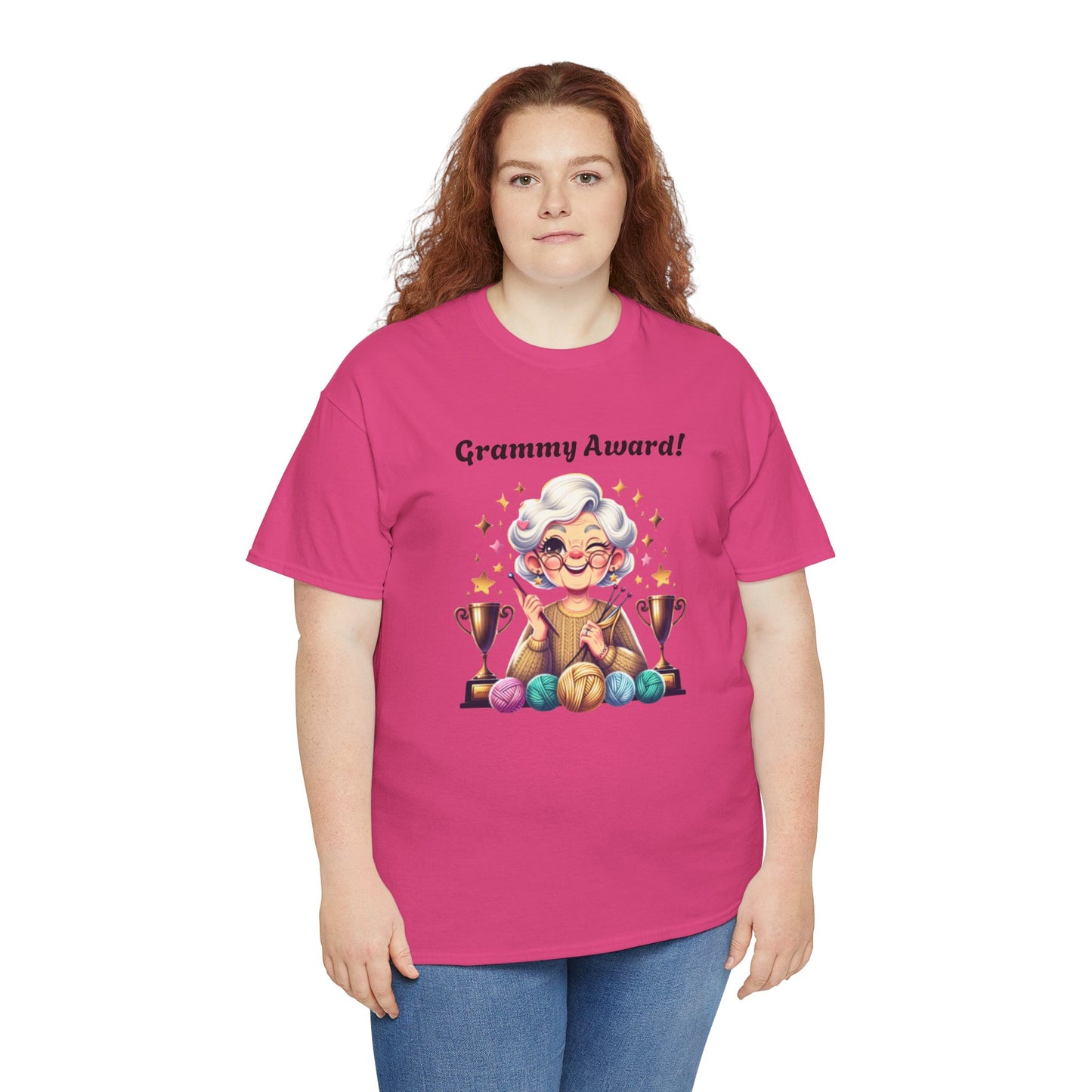 T-Shirt Grammy Award Unisex Heavy Cotton Tee - Celebrate Your Achievements Gift for Grandmothers