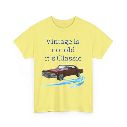 T-Shirt Vintage Classic Car Tee - Perfect for Car Enthusiasts Gift for Him/Her, Casual Wear, Everyday Style, Retro Vibe