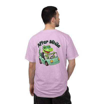 Later Gator After While Gator T-Shirt Cute Cartoon Alligator Scooter Tee Gift