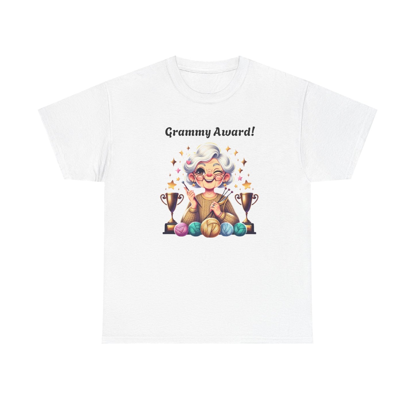 T-Shirt Grammy Award Unisex Heavy Cotton Tee - Celebrate Your Achievements Gift for Grandmothers