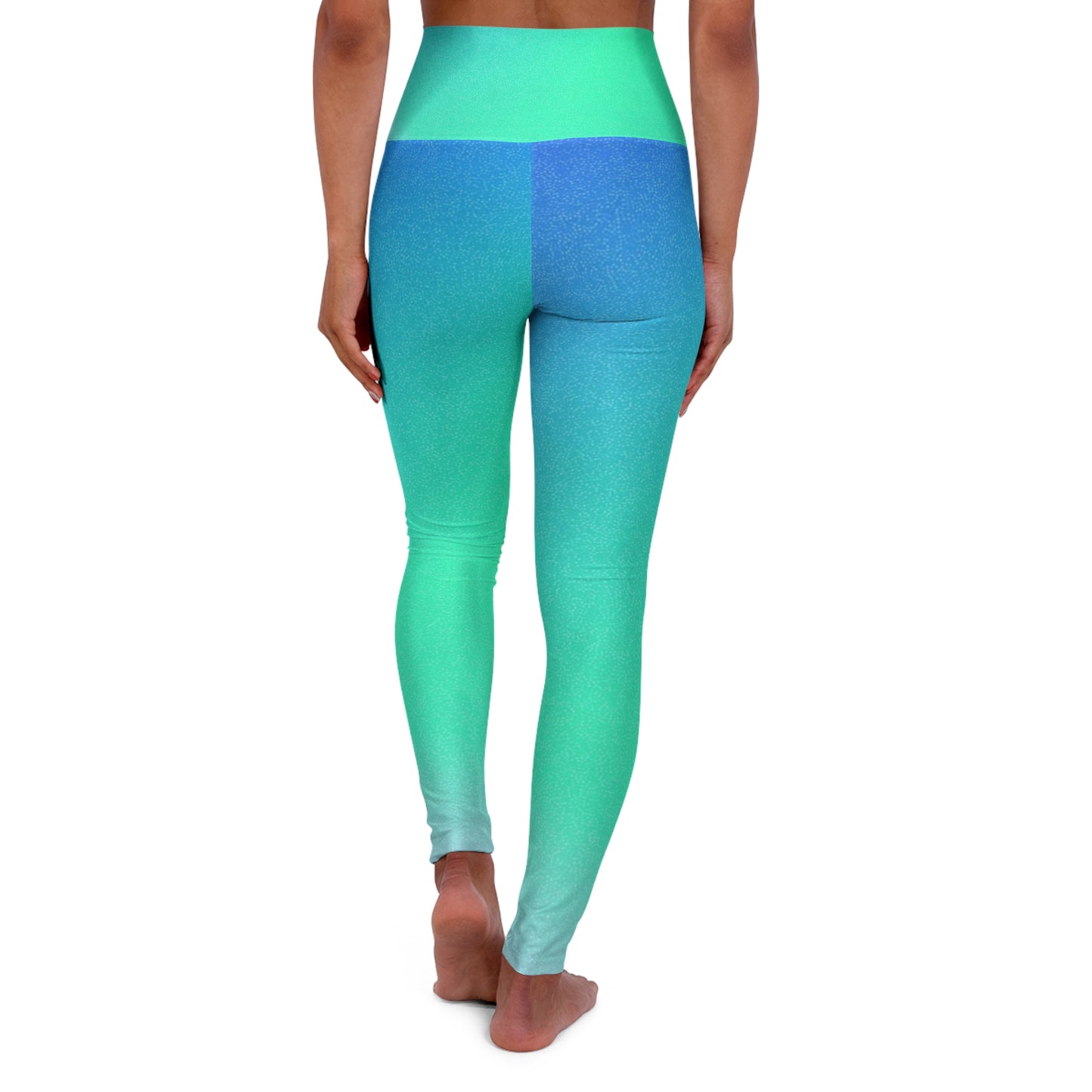 Yoga Leggings Vibrant High Waisted Fitness Apparel Activewear Workout Pants Gift for Yogis Athleisure Leggings Eco-Friendly Leggings