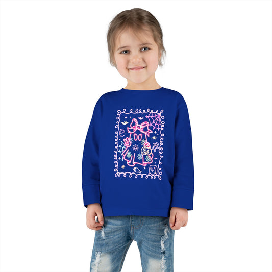 T-Shirt Cute Cat Toddler Long Sleeve Tee Adorable Gift Kids' Fashion Playdate Outfit Baby Shower Present Everyday Wear Halloween