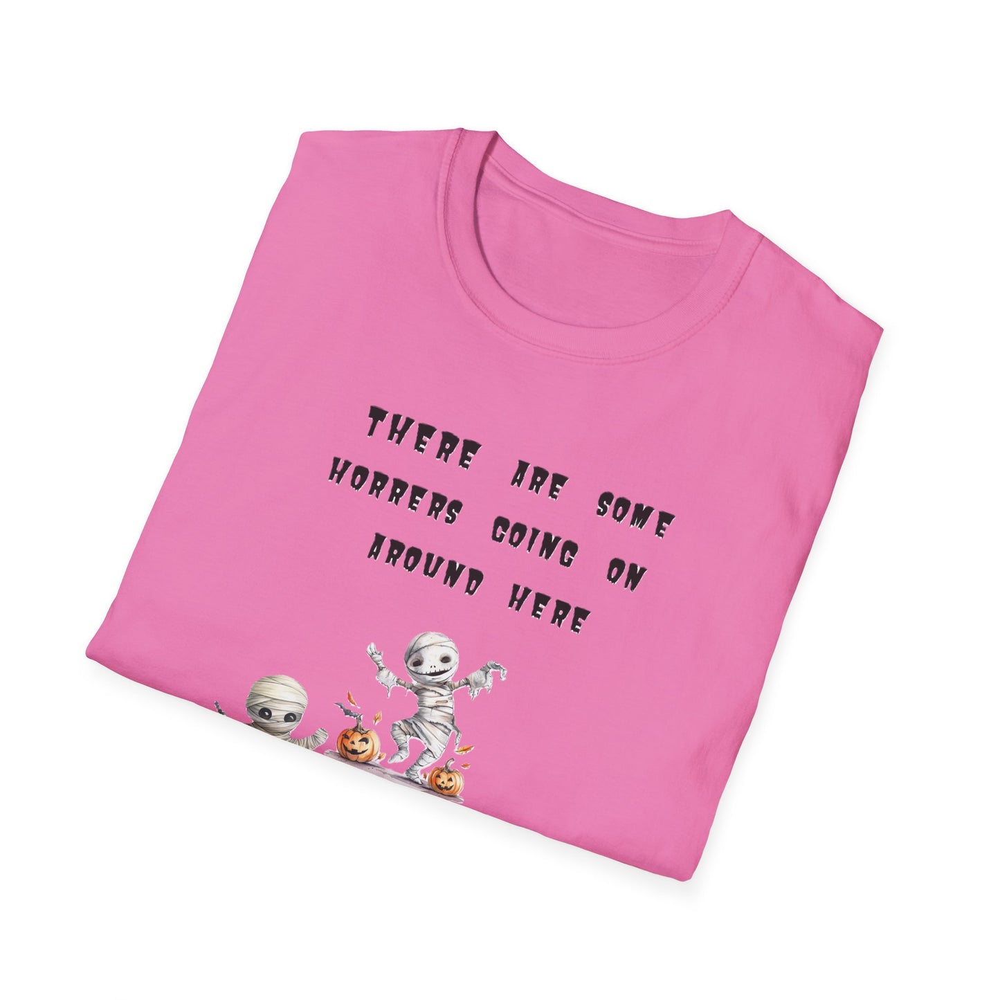 T-Shirt Halloween Graphic T-Shirt Spooky Season Tee Unisex Soft Style Shirt Retro Halloween Gift Fall Fashion Cute Halloween Design