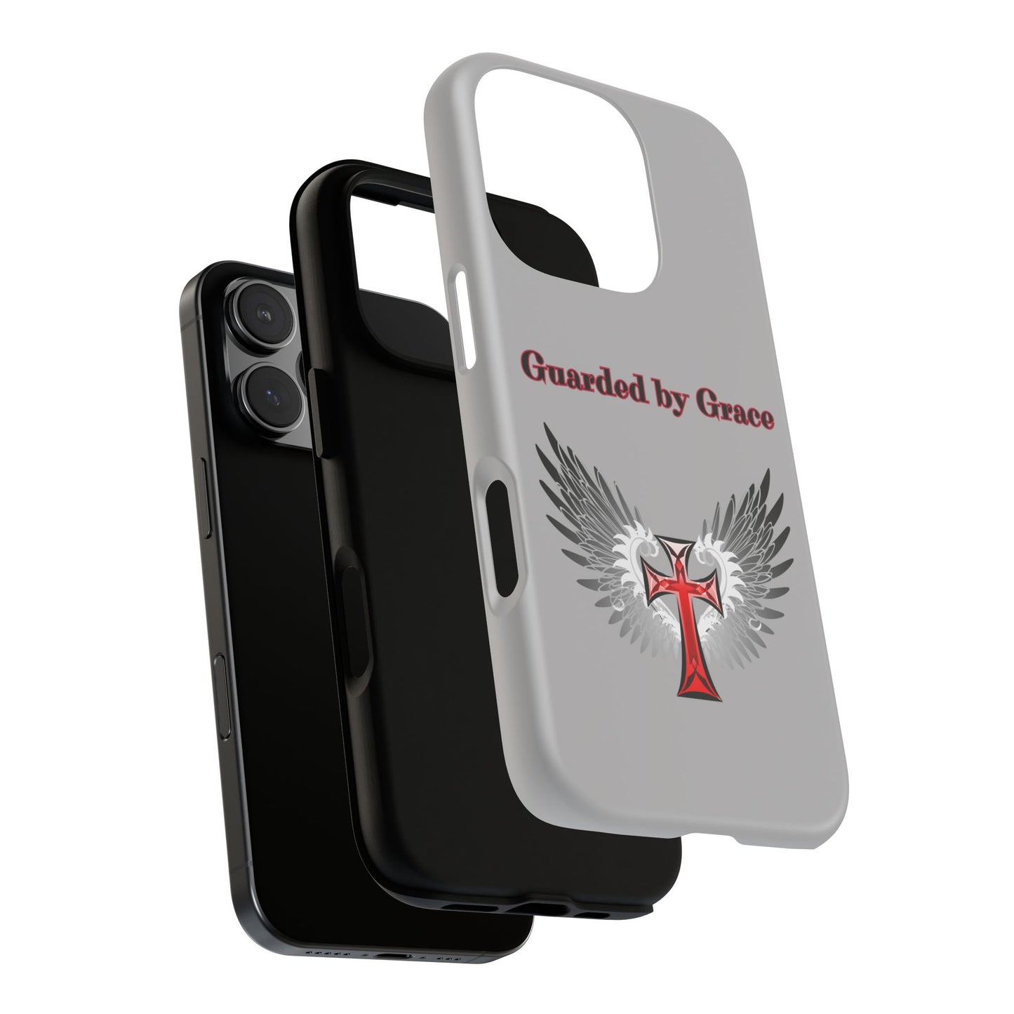 Cell Phone Case with Guardian Angel Design Tough Cases for Protection Spiritual Gifts Unique Accessories Personalized Tech
