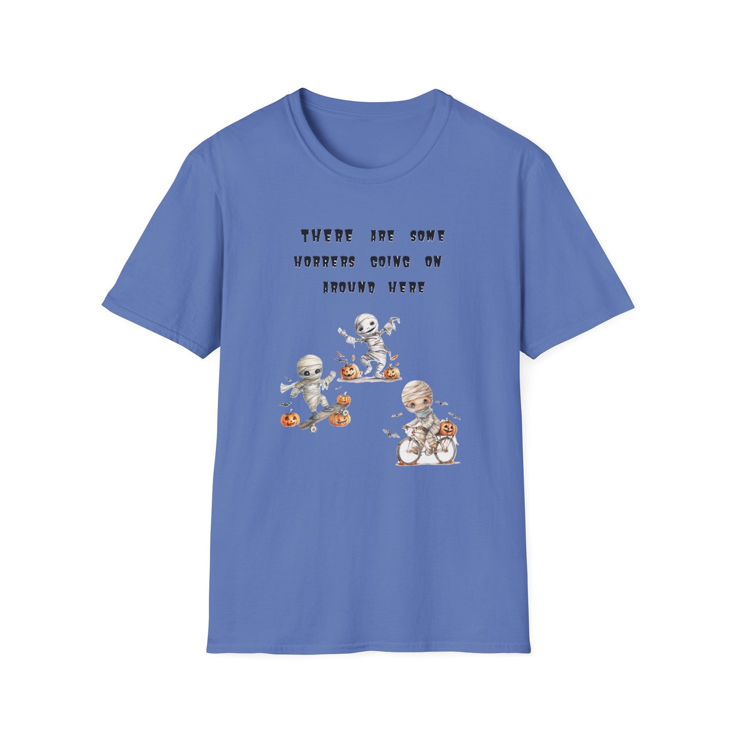 T-Shirt Halloween Graphic T-Shirt Spooky Season Tee Unisex Soft Style Shirt Retro Halloween Gift Fall Fashion Cute Halloween Design