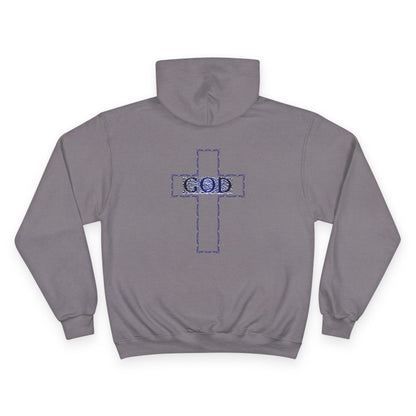 Faith-Inspired Champion Hoodie, Cozy Sweatshirt, Inspirational Gift, Christian Apparel, Religious Wear, Motivational Cozy Clothing