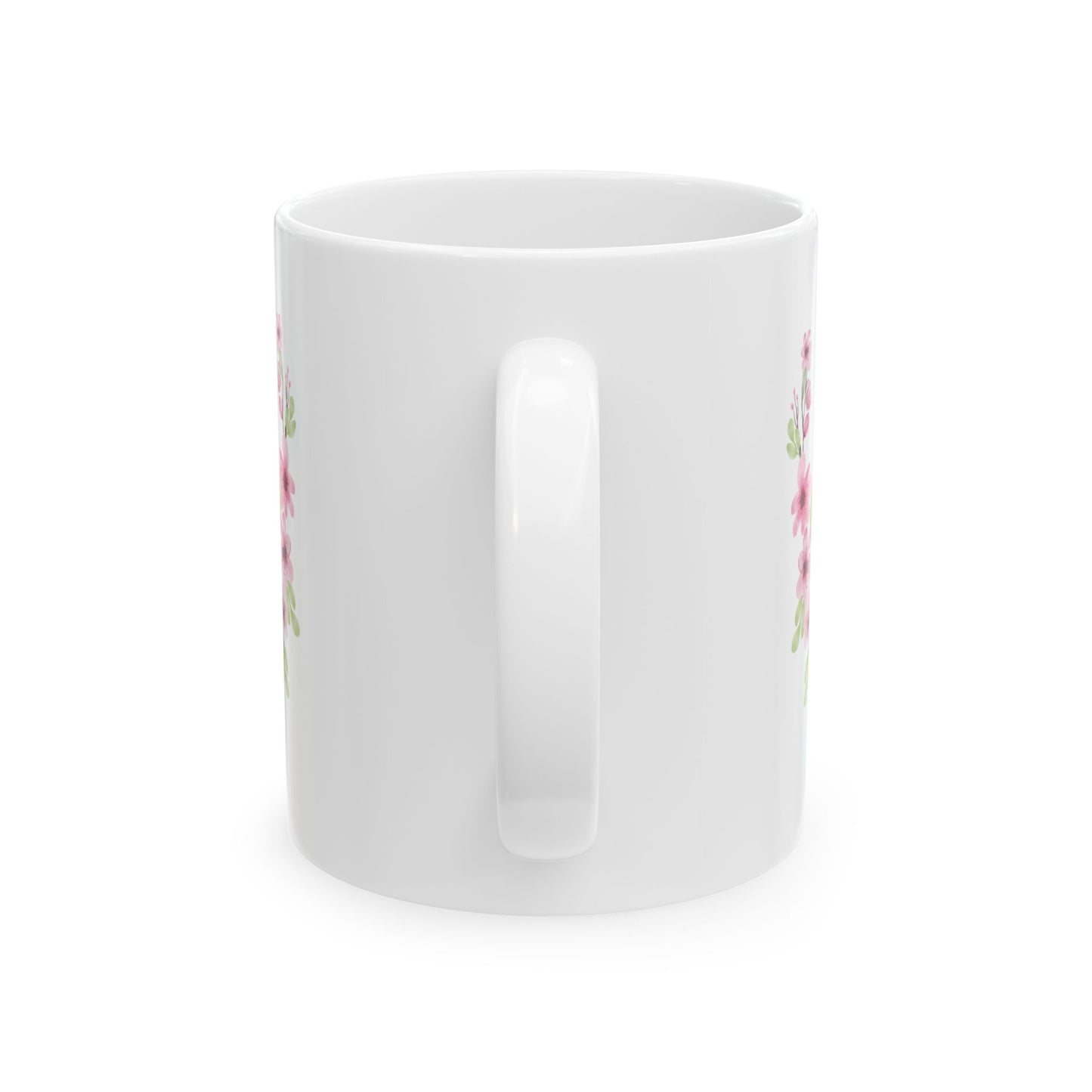 Inspirational Floral Ceramic Mug — 'Choose Joy' Coffee Cup (11oz, 15oz)