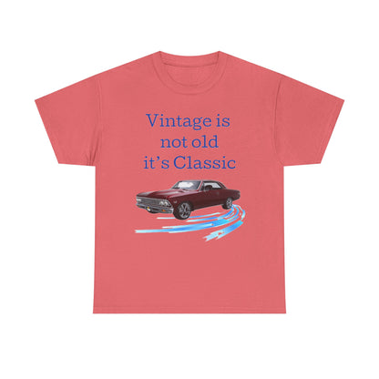 T-Shirt Vintage Classic Car Tee - Perfect for Car Enthusiasts Gift for Him/Her, Casual Wear, Everyday Style, Retro Vibe