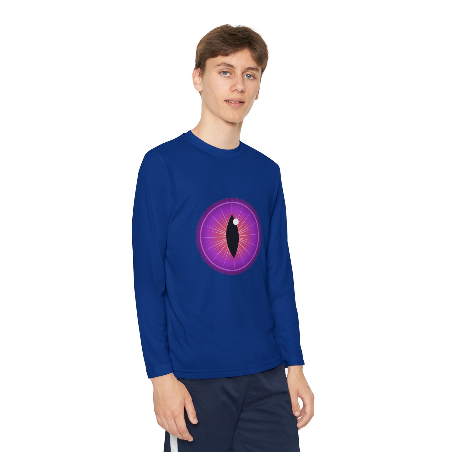 T-Shirt Youth Long Sleeve Monster-Inspired Tee Fun Shirt for Kids Perfect for Halloween Costume Wear Everyday Comfort Cool Graphic T