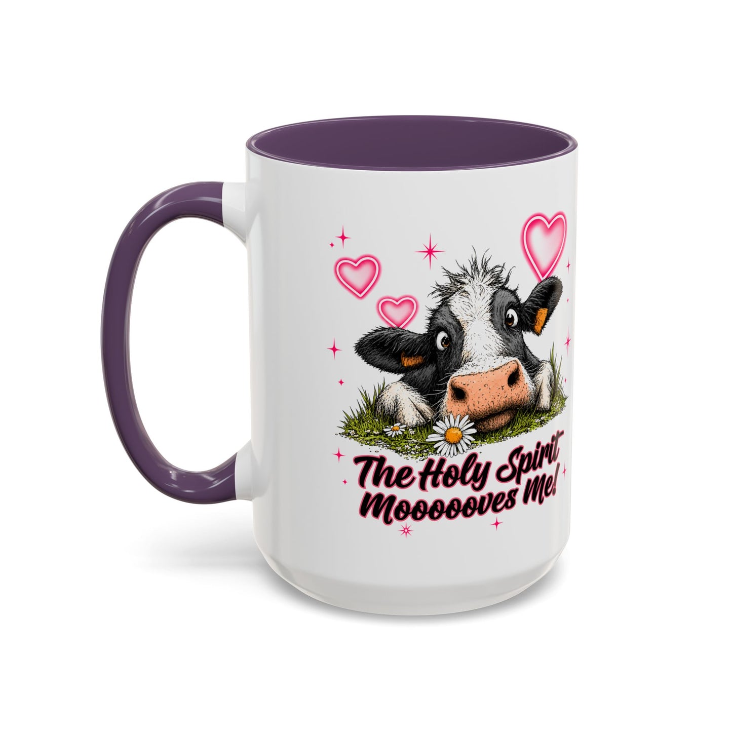 The Holy Spirit Moooves Me Coffee Mug