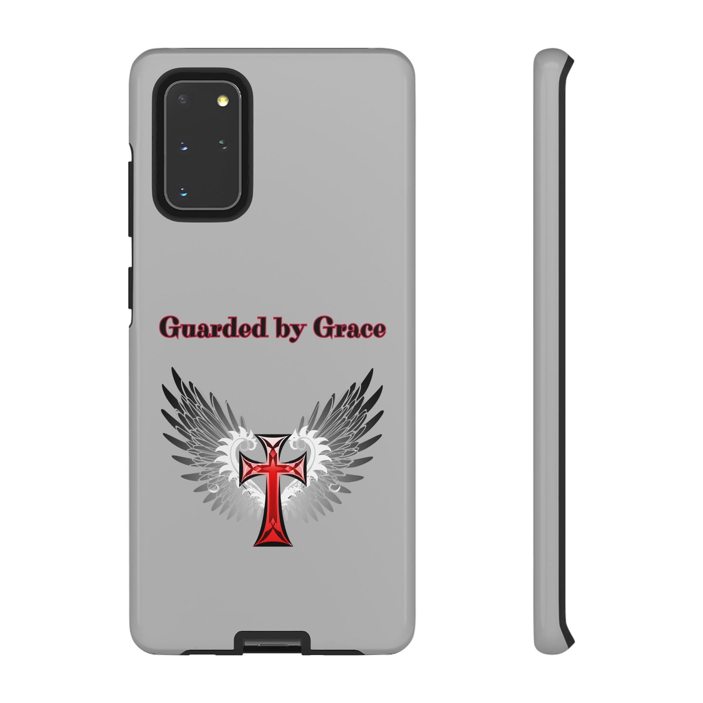 Cell Phone Case with Guardian Angel Design Tough Cases for Protection Spiritual Gifts Unique Accessories Personalized Tech