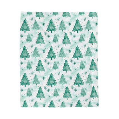 Blanket Cozy Christmas Tree Plush Holiday Decor Winter Warmth Gift for anyone Snuggle Blanket Seasonal Home Accent