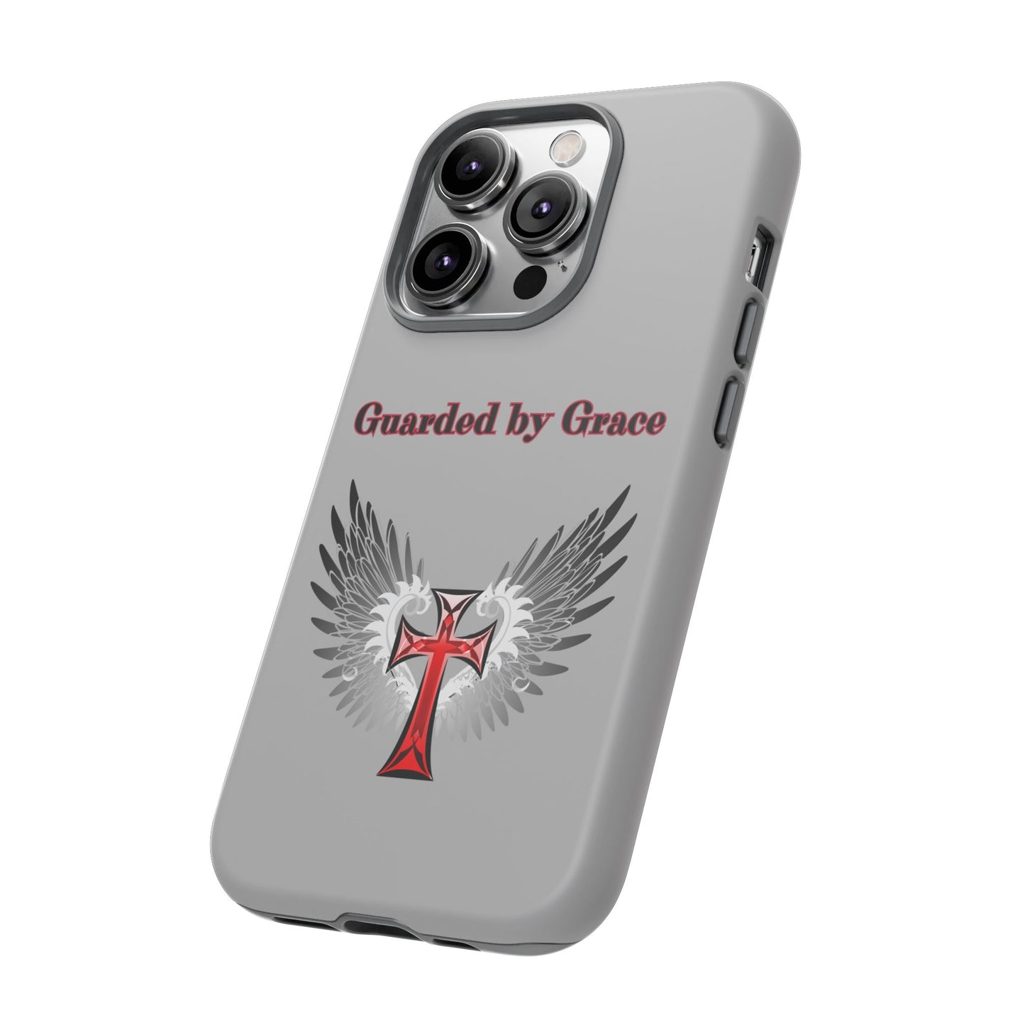 Cell Phone Case with Guardian Angel Design Tough Cases for Protection Spiritual Gifts Unique Accessories Personalized Tech