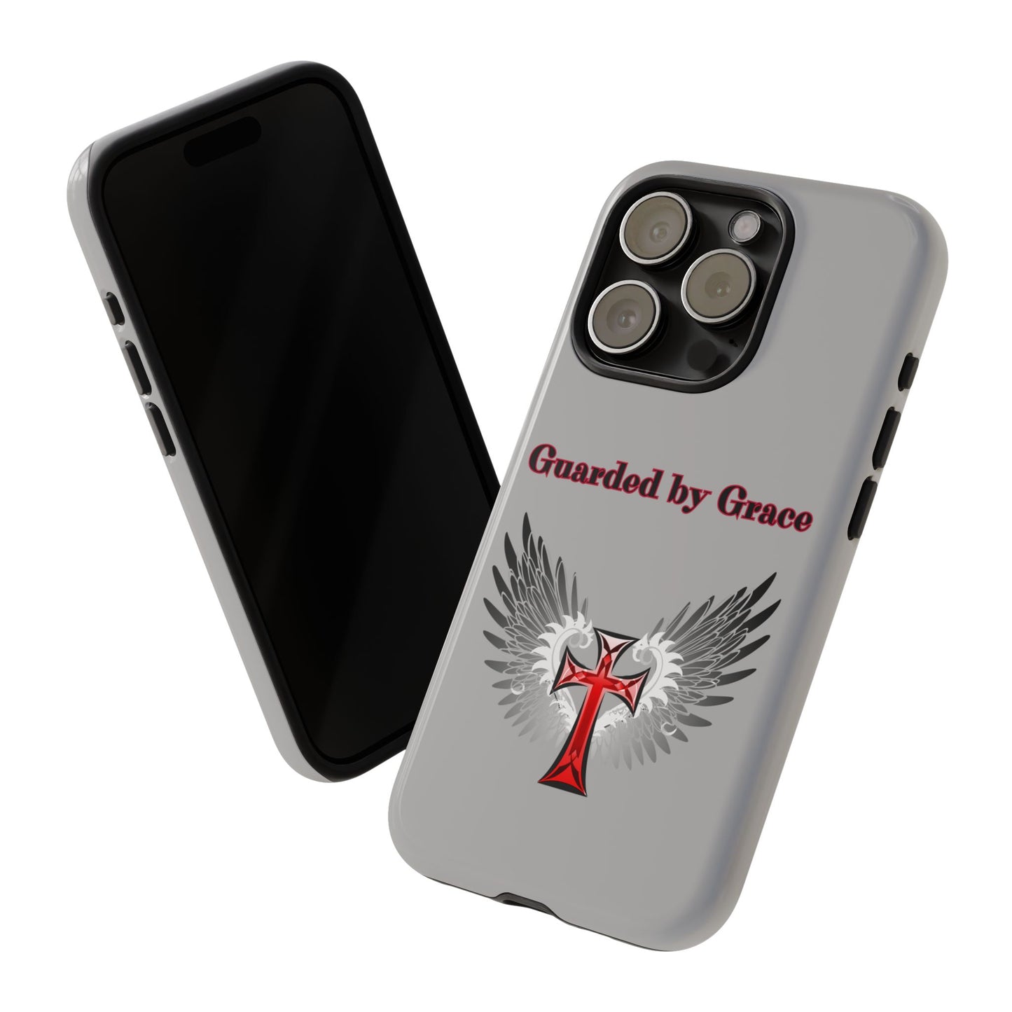 Cell Phone Case with Guardian Angel Design Tough Cases for Protection Spiritual Gifts Unique Accessories Personalized Tech