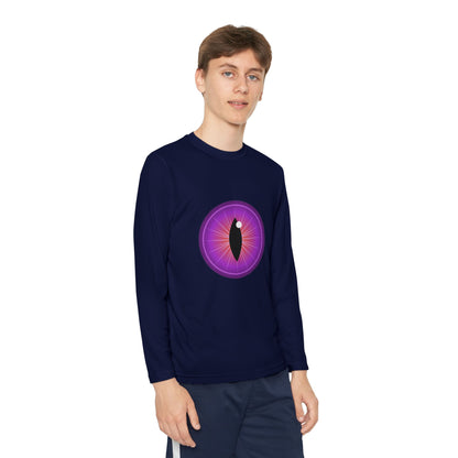 T-Shirt Youth Long Sleeve Monster-Inspired Tee Fun Shirt for Kids Perfect for Halloween Costume Wear Everyday Comfort Cool Graphic T