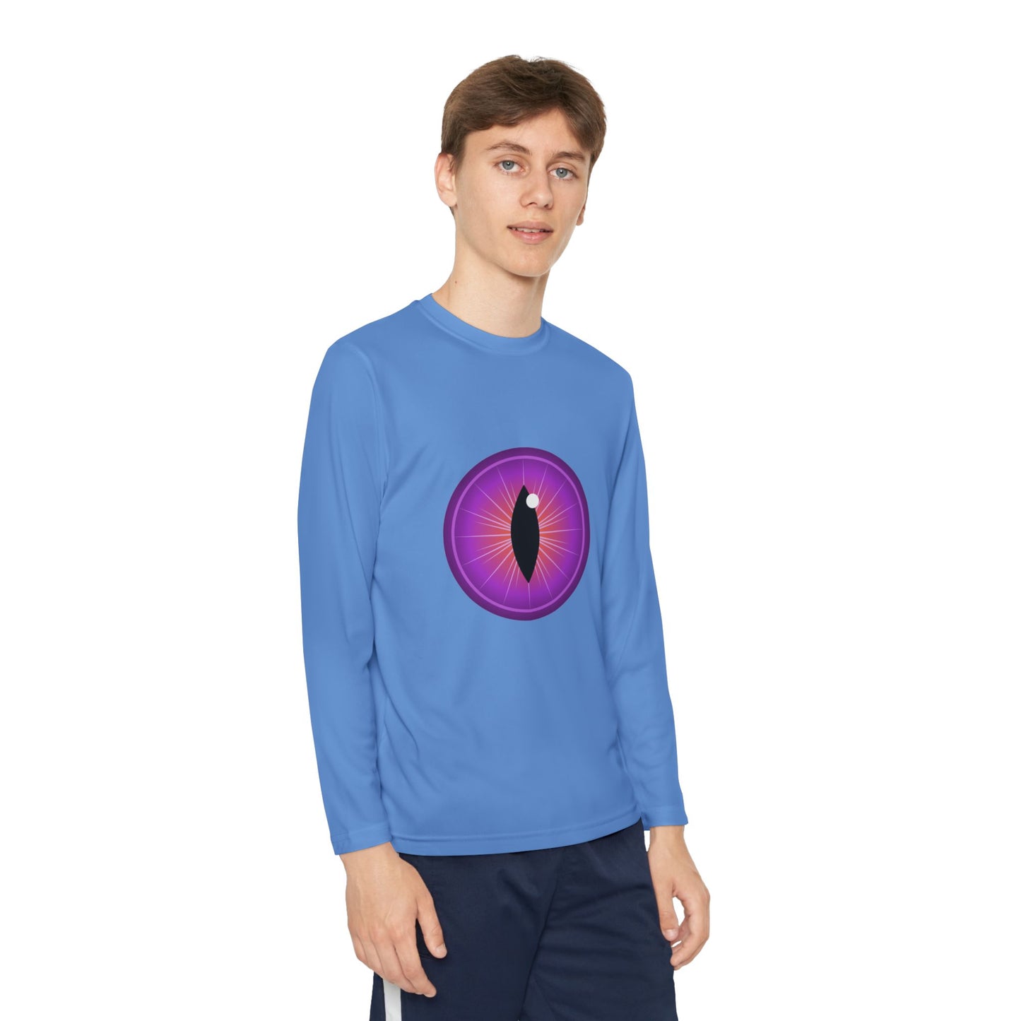 T-Shirt Youth Long Sleeve Monster-Inspired Tee Fun Shirt for Kids Perfect for Halloween Costume Wear Everyday Comfort Cool Graphic T