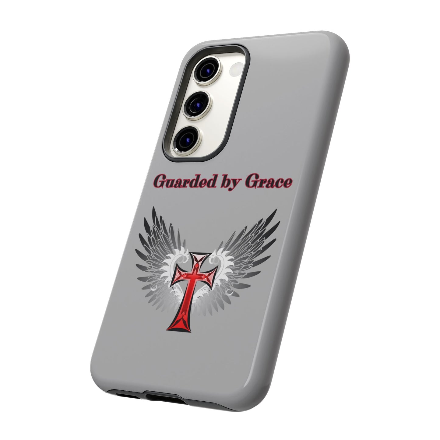 Cell Phone Case with Guardian Angel Design Tough Cases for Protection Spiritual Gifts Unique Accessories Personalized Tech