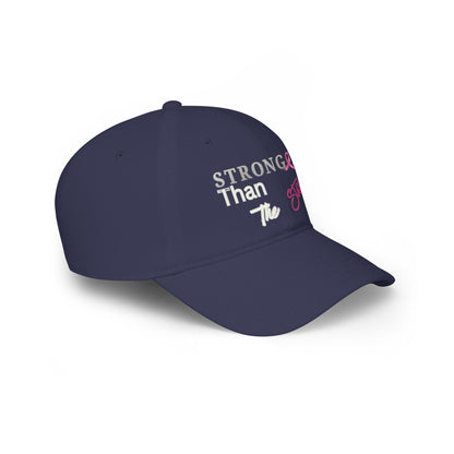 Baseball Cap Empowering Low Profile Pink Ribbon Gear Cancer Survivor Awareness Hat Supportive Gifts Everyday Fashion